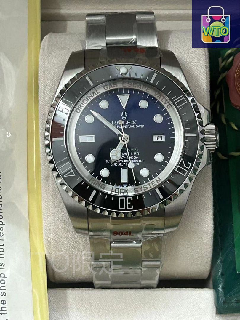 タイ土産　◯OLEX Submariner 自動巻き 腕時計 ジャンク品 300本限定】KENTEX マリンマンシーアングラー ブロンズブルー