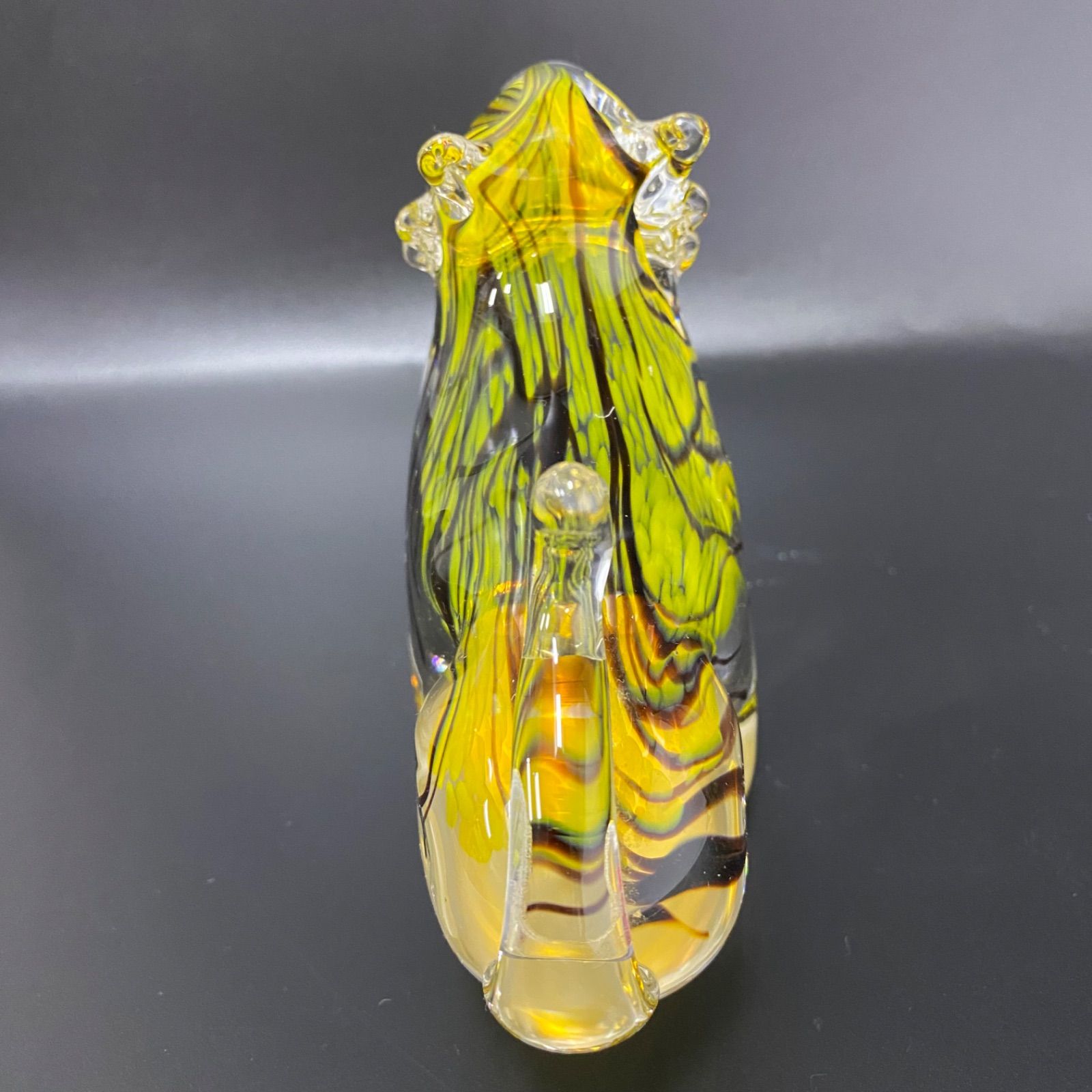 マルティグラス 虎？ 難あり Multi Glass マルティグラス トラ 虎 寅 タイガー ガラス