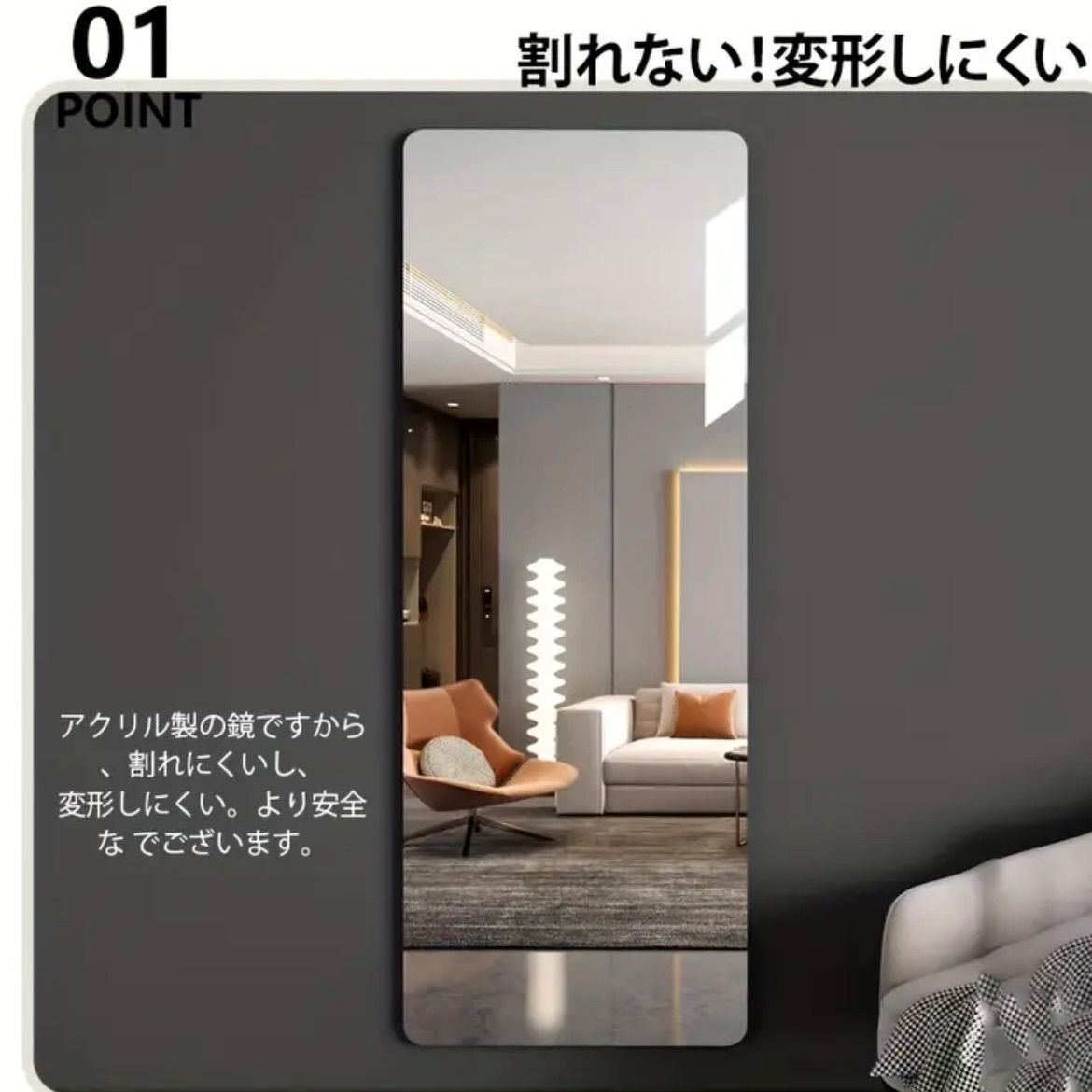 カリモク FURNITURE 大サイズ 68cm オーバルミラー A6085 カリモク FURNITURE 大サイズ 68cm オーバルミラー A6085 【公式