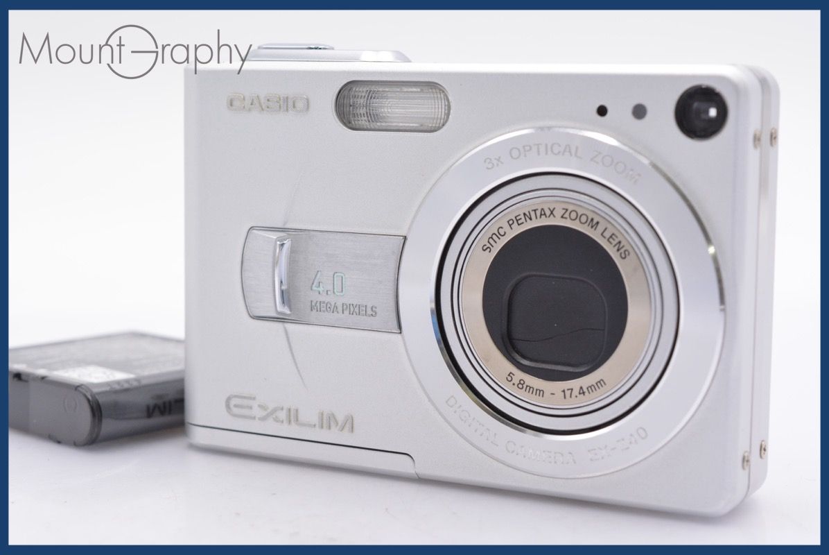 上 カシオ CASIO EXILIM EX-Z40 3x バッテリー付属 完動 同梱可 yk2673