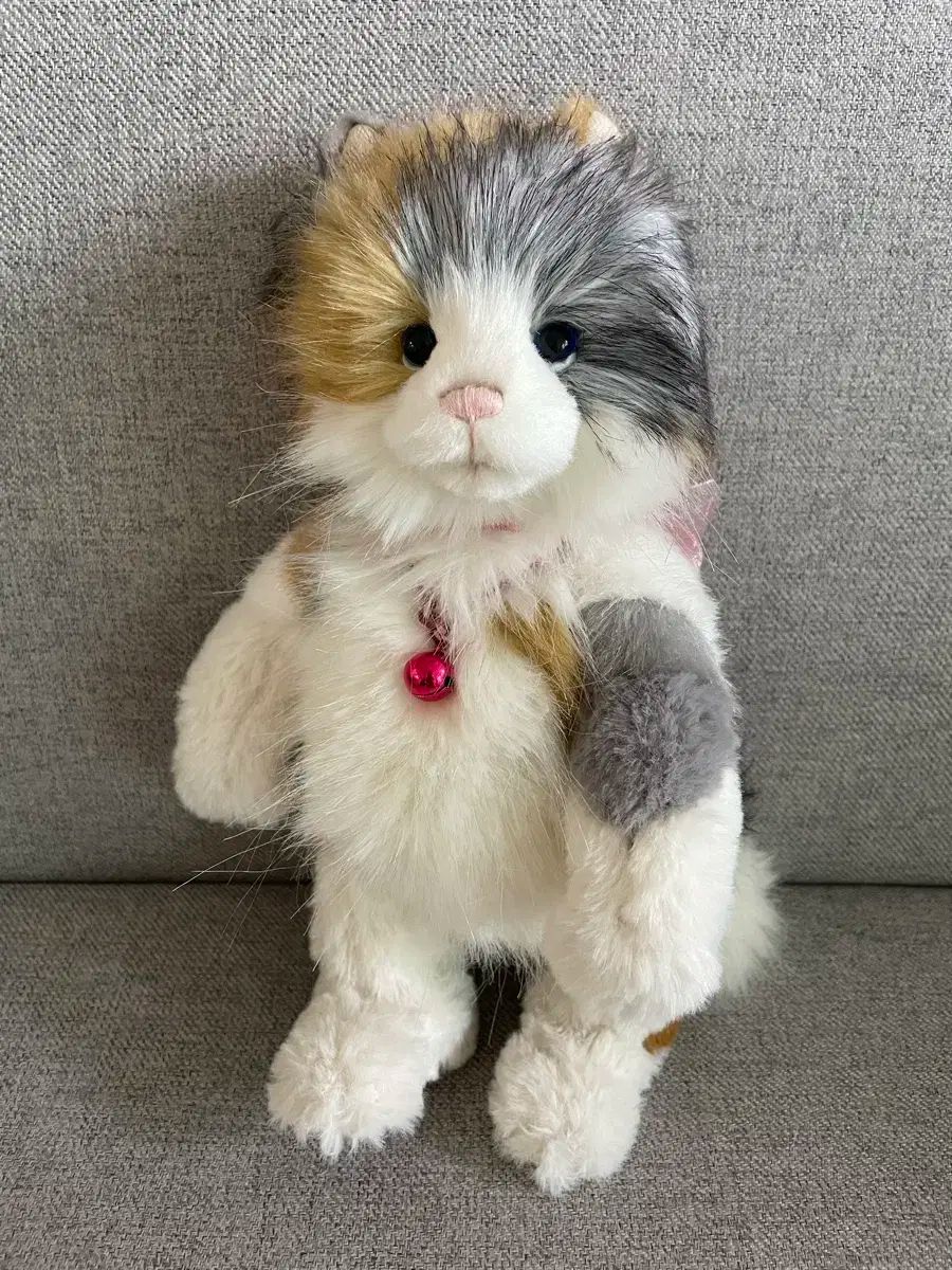 チャーリー ベア トリコロール猫 人形