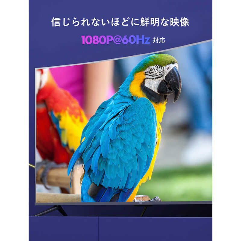 【 新品 未開封 】   VENTION 3.0m 映像変換ケーブル ［HDMI&hArr;DisplayPort /3m］ ブラック HA-3240 未使用 送料無料