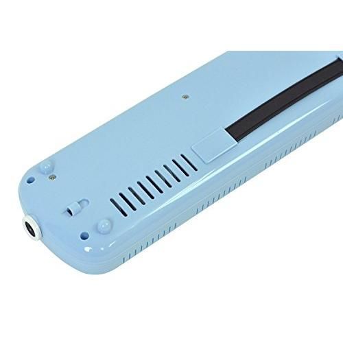 KC キョーリツ 鍵盤ハーモニカ メロディピアノ 32鍵 ライトブルー P3001-32K|UBL ドレミ表記シール クロス お名前シール付き