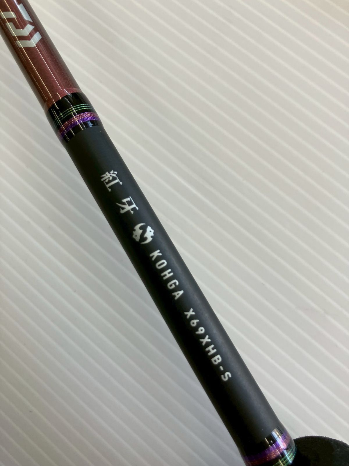 ダイワ 紅牙X 69XHB-S 中古品(12) DAIWA タイラバ 2ピースロッド