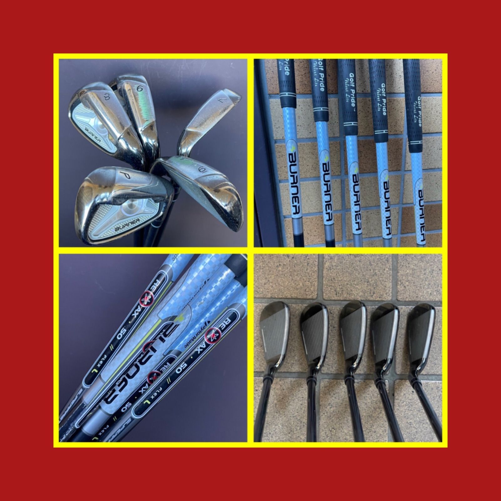 テーラーメイドQi アイアンセットN.S.PRO 820 GH #6-#A テーラーメイドQi アイアンセットN.S.PRO 820 GH #6-#A テーラーメイド