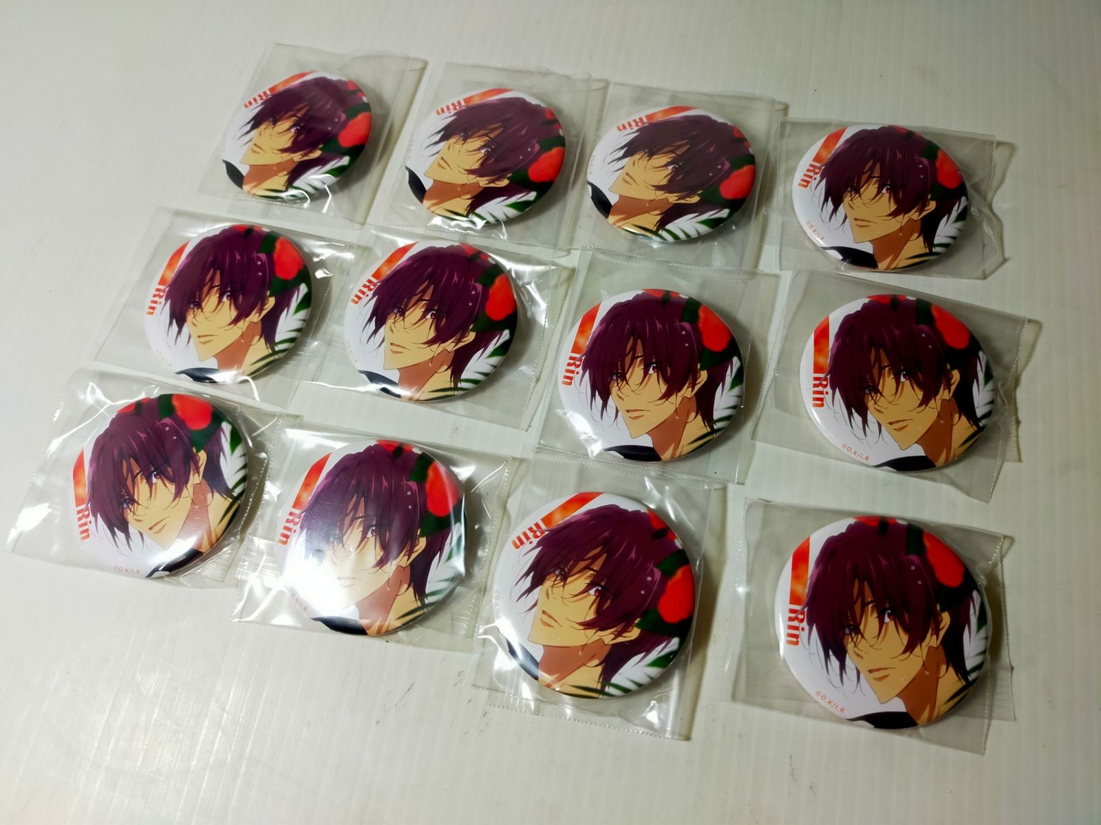 缶バッジ Free! Summer 松岡凛 12個セット - メルカリ
