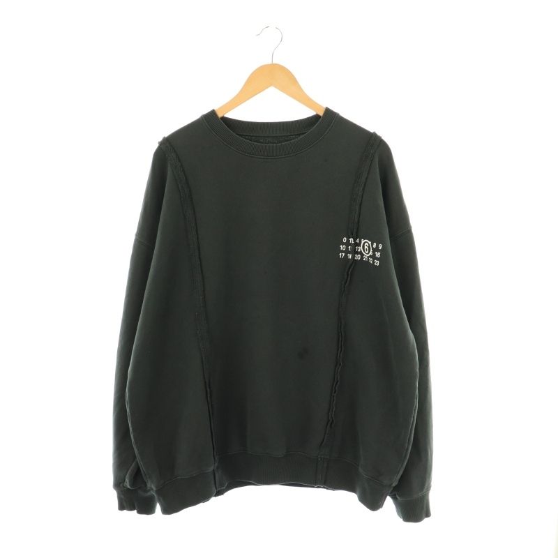 MM6 maison martin margiela ブラック長袖トップス MM6 Maison Margiela (エムエムシックス メゾン マルジェラ