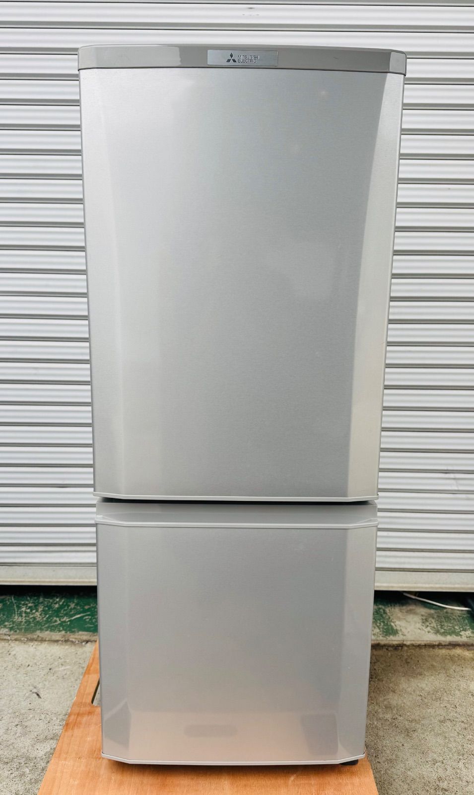 10h26 必見! MITSUBISHI 三菱ノンフロン冷凍冷蔵庫 MR-P15A-S形 168L 2017年製 保証付