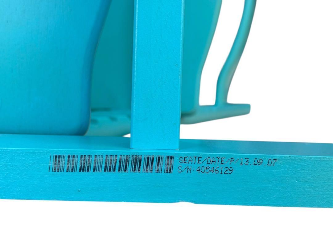 公式 【限定色】STOKKE TRIPP TRAPP ターコイズブルー S/N:4 限定色