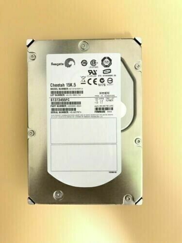 Seagate Cheetah ST373455FC 15K.5 73GB 15KRPM 3.5 FW 0003 FC ファイバー ハード ドライブ