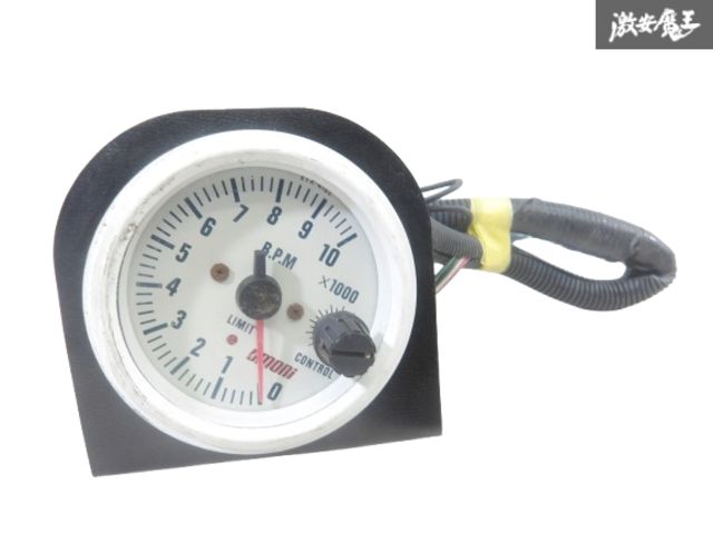 大森タコメーター　ETH-410BZ 80φ ブラック 希少 大森 80mm タコメーター ETH-410 BZ ブラック 電子式