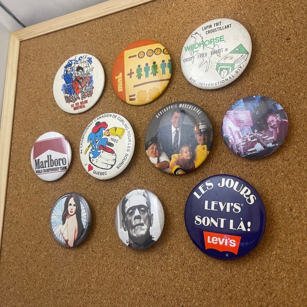 缶バッジ ビンテージ アンティーク BR 50s ~ 60s 70s 80s 90s 00s 小物