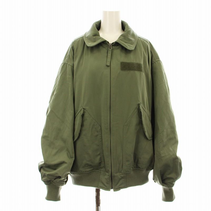 FREAK'S STORE ギャザーミリタリーブルゾン　カーキ フリークスストア FREAKS STORE ギャザー ミリタリーブルゾン