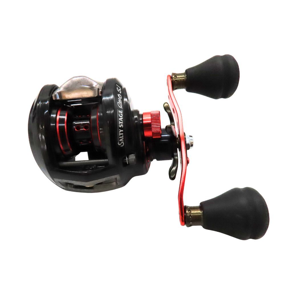 AbuGarcia アブガルシア SALTY STAGE REVO SJ ソルティーステージ レボ S.S.Revo SJ-L ギア比8.0 1 ベイトリール ジギング 左右巻き対応 釣具 フィッシング パーツ 製造終了