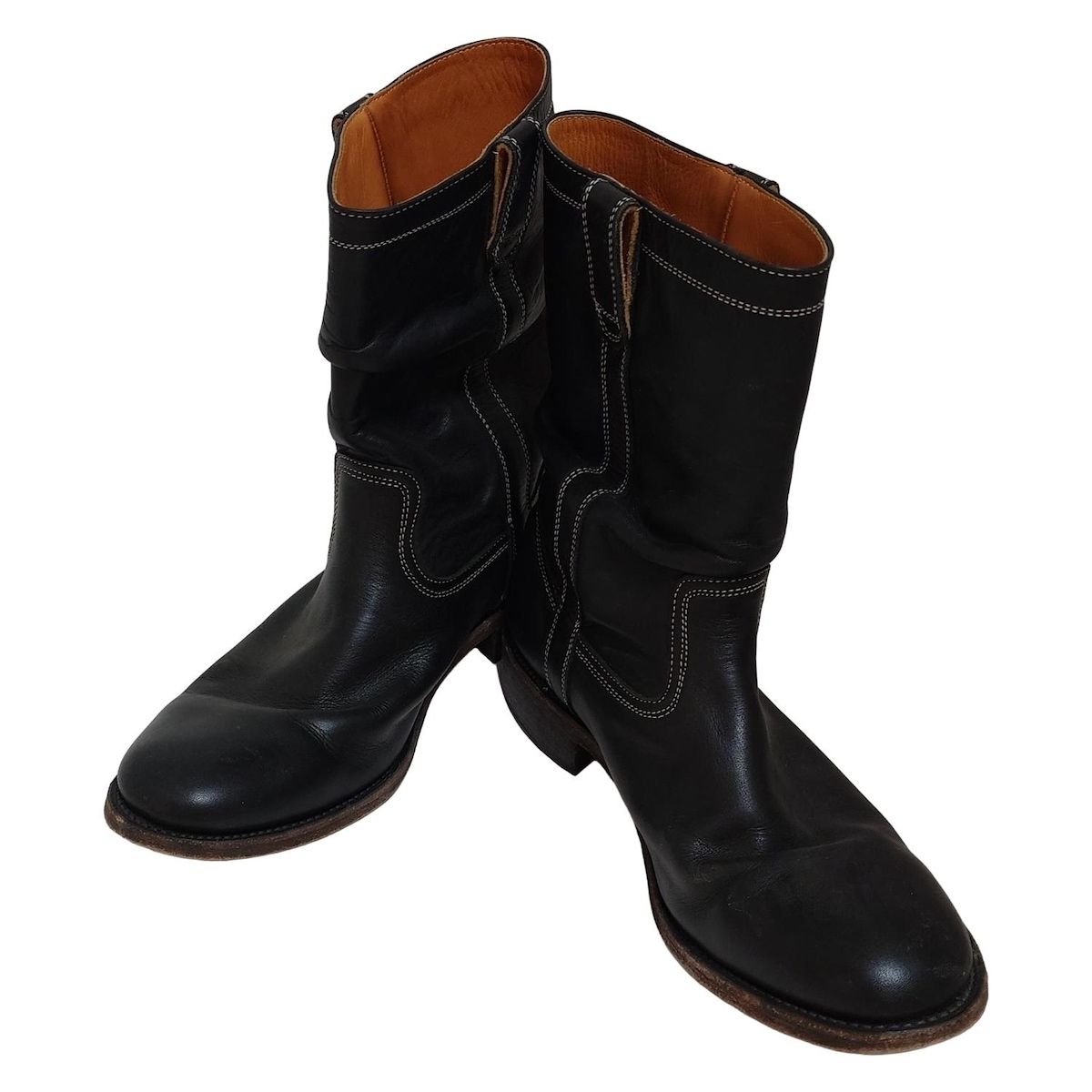 Zadig-Voltaire ザディグエヴォルテール ショートブーツ 41 メンズ - 黒 レザー