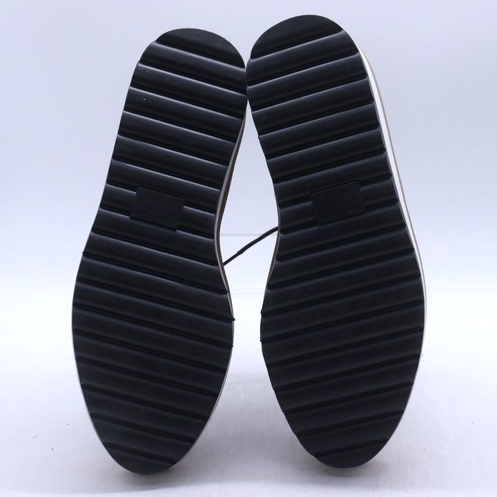 ZARA 黒 レザー ローファー 39 ブラックレザー ローファー レザー