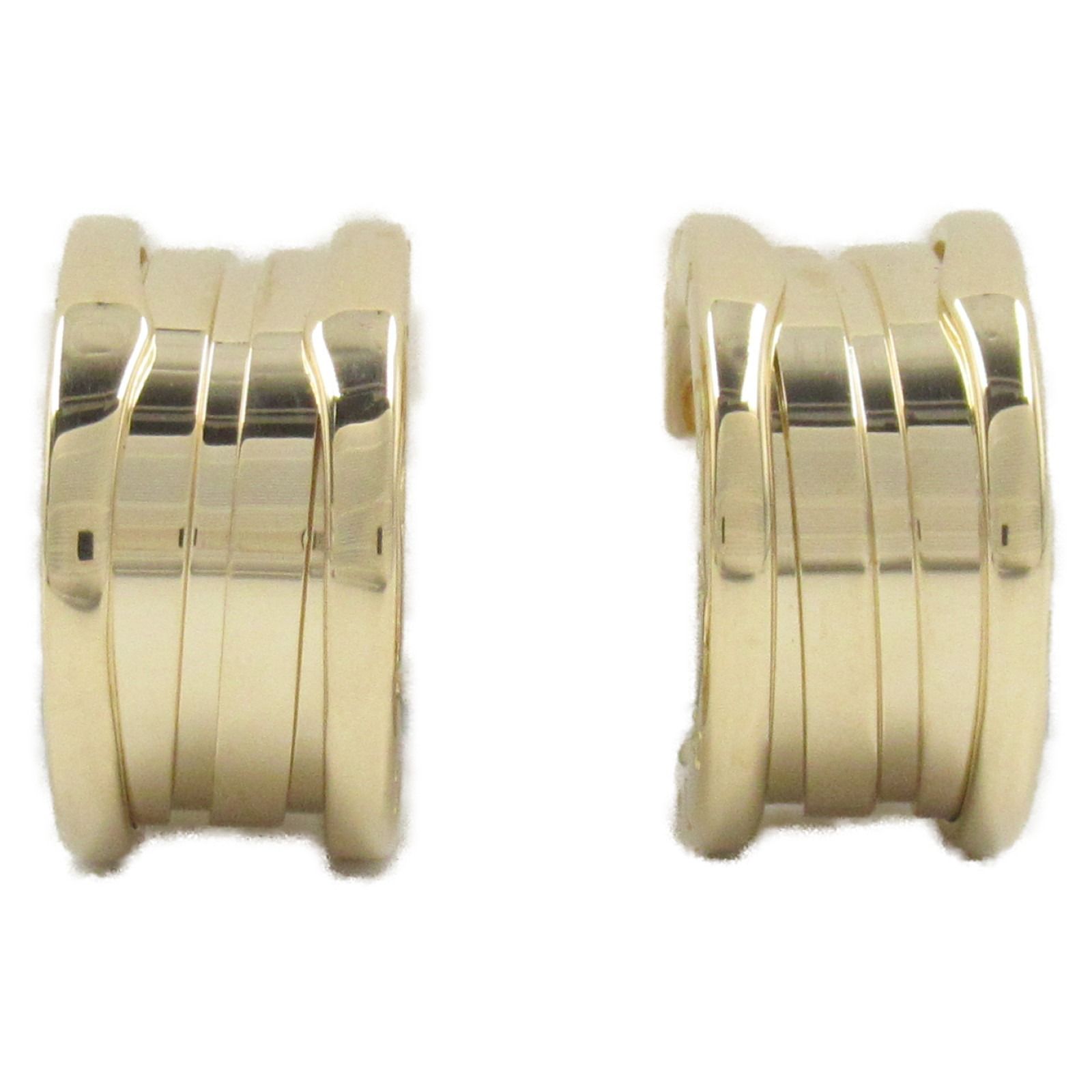 ブルガリ BVLGARI ピアス B-zero1 ビーゼロワン ピアス K18 イエローゴールド B-zero1 ピアス レディース Used A