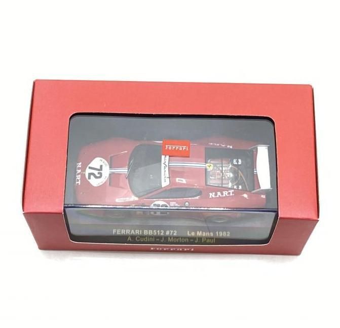 中古】【開封】イクソ 1/43 フェラーリ 512LM NART No.72/ル・マン1982