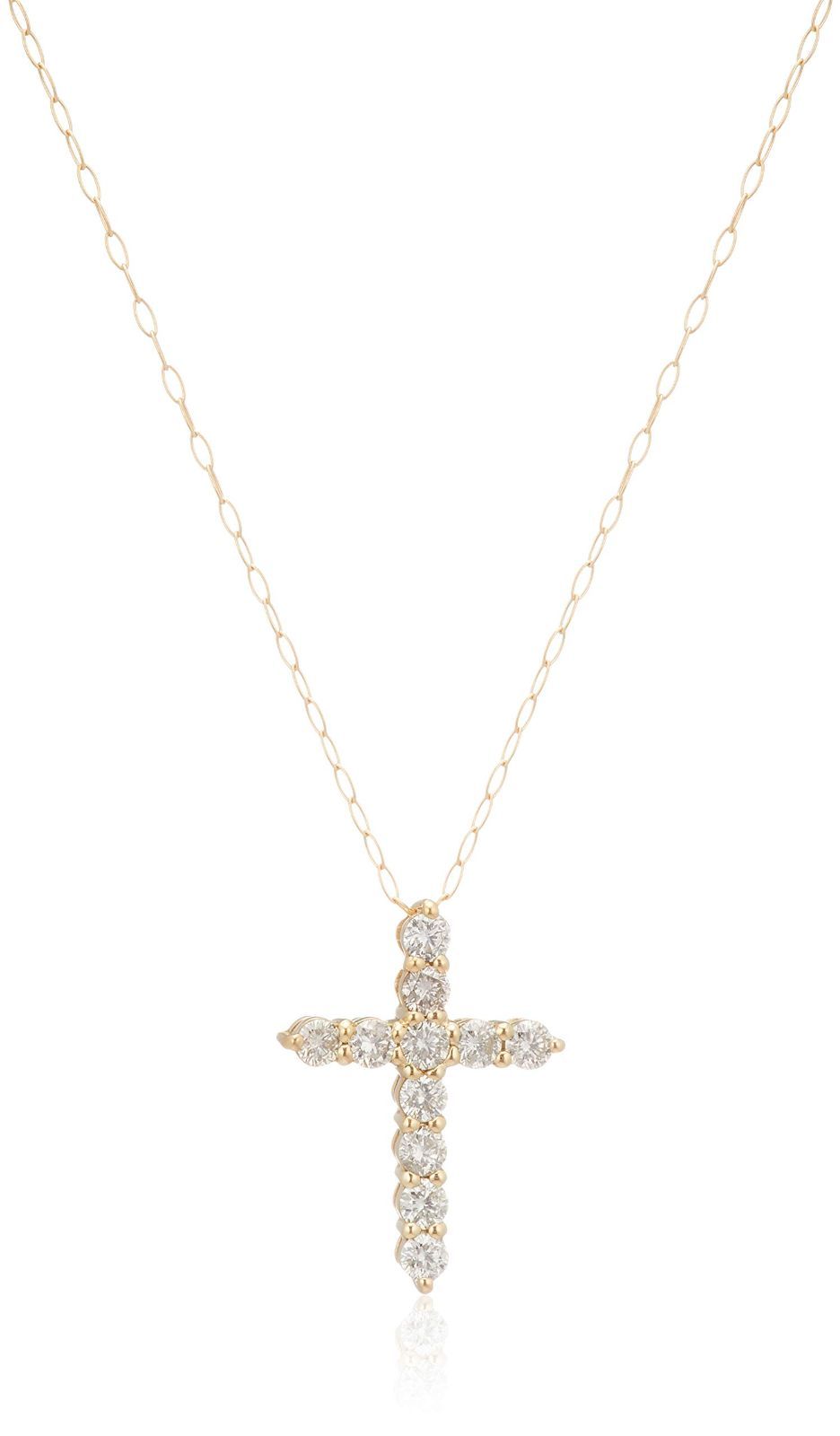 0.3ct ダイヤモンドネックレス DPD1000VYG イエローゴールド 18K D-COLLECTION ディーコレクション