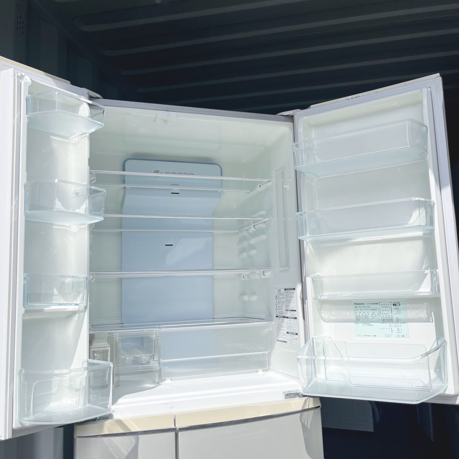 123取付無料 パナソニックエコナビ搭載 高性能おしゃれインテリア501L冷蔵庫