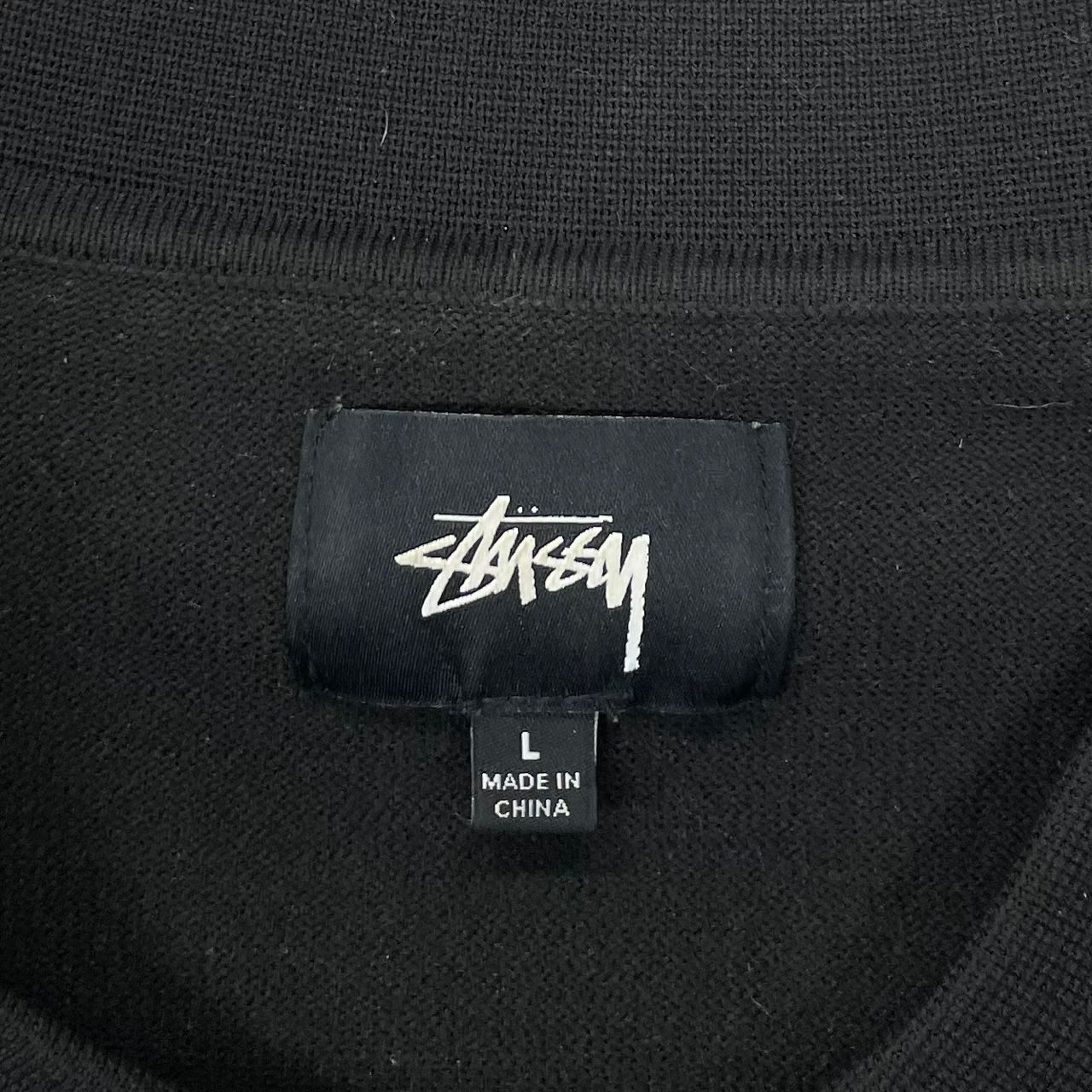 国内正規 STUSSY 20SS cable s/s polo ケーブルニット ショート