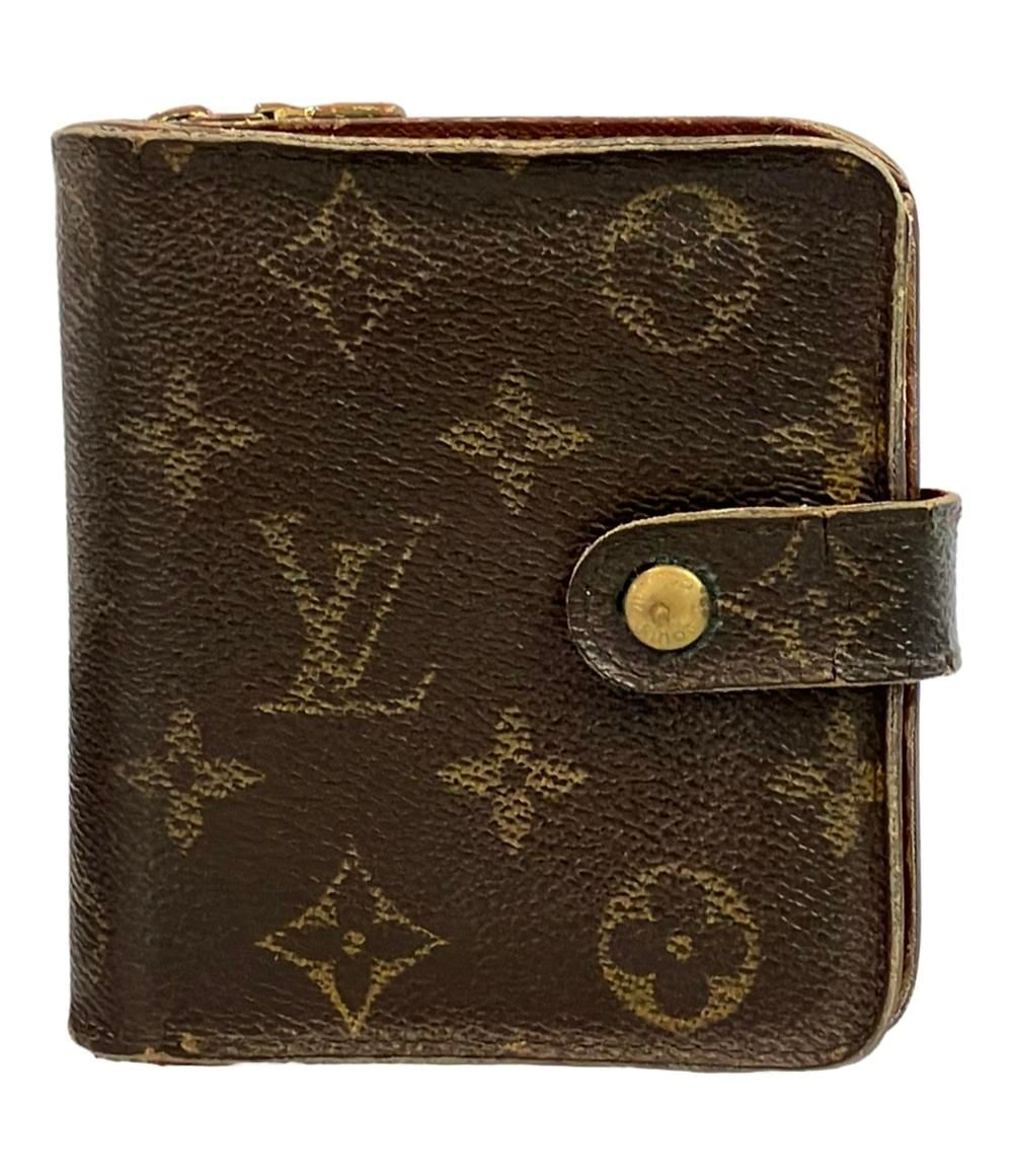 LOUIS VUITTON ルイヴィトン 二つ折り財布 モノグラム ポルトモネ