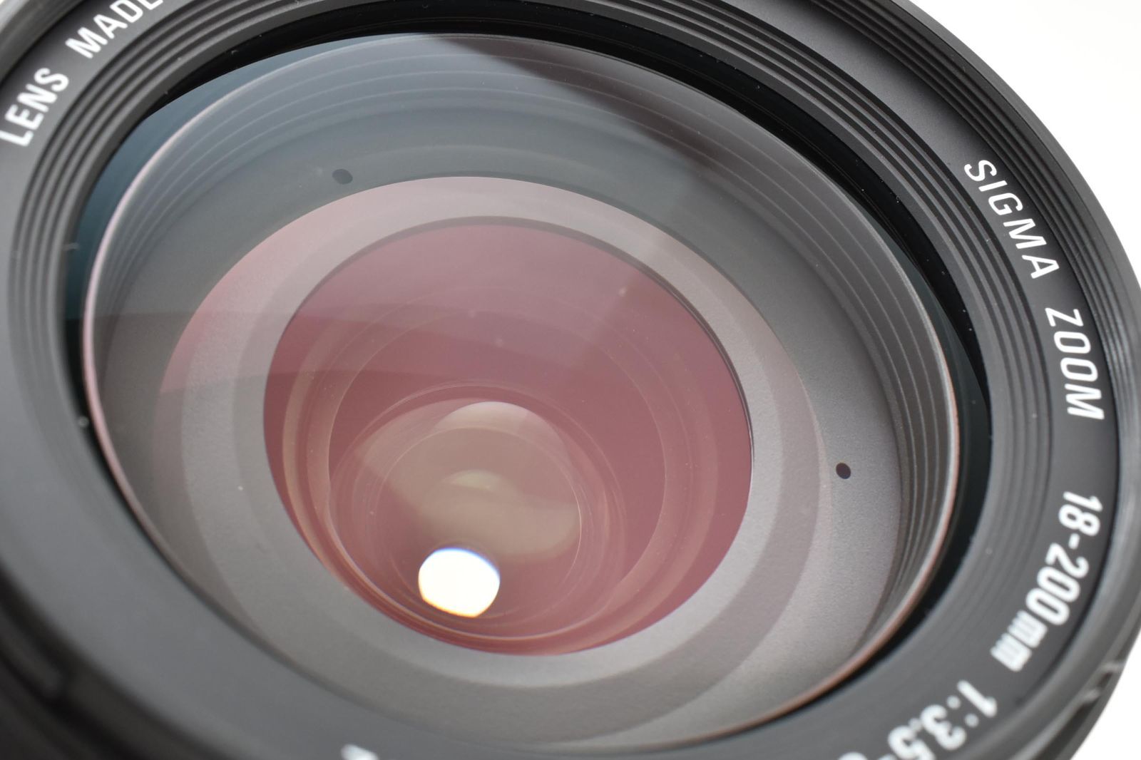 返品保証】☆極上美品☆ シグマ SIGMA 18-200mm F3.5-6.3 DC OS CANON 