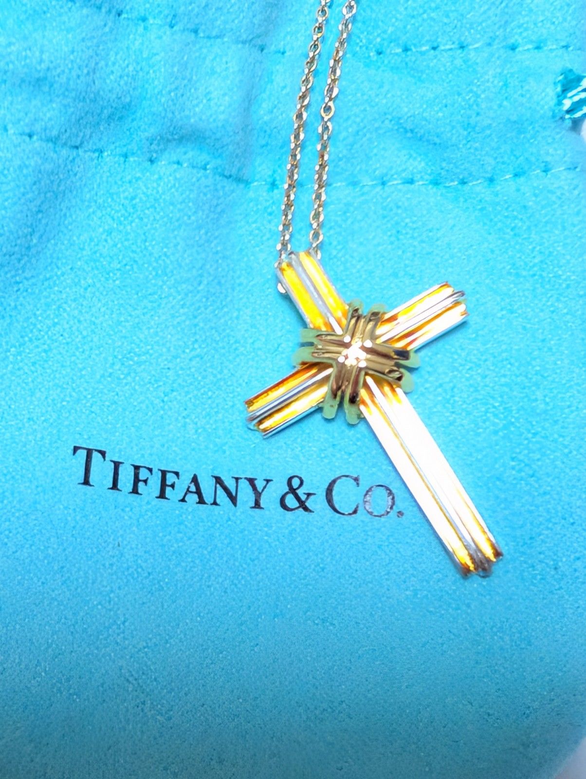 TIFFANY&Co.ティファニー　750YGドッツクロスネックレス　ペレッティ 楽天市場】【ギフト品質】ティファニー Tiffany&Co ネックレス