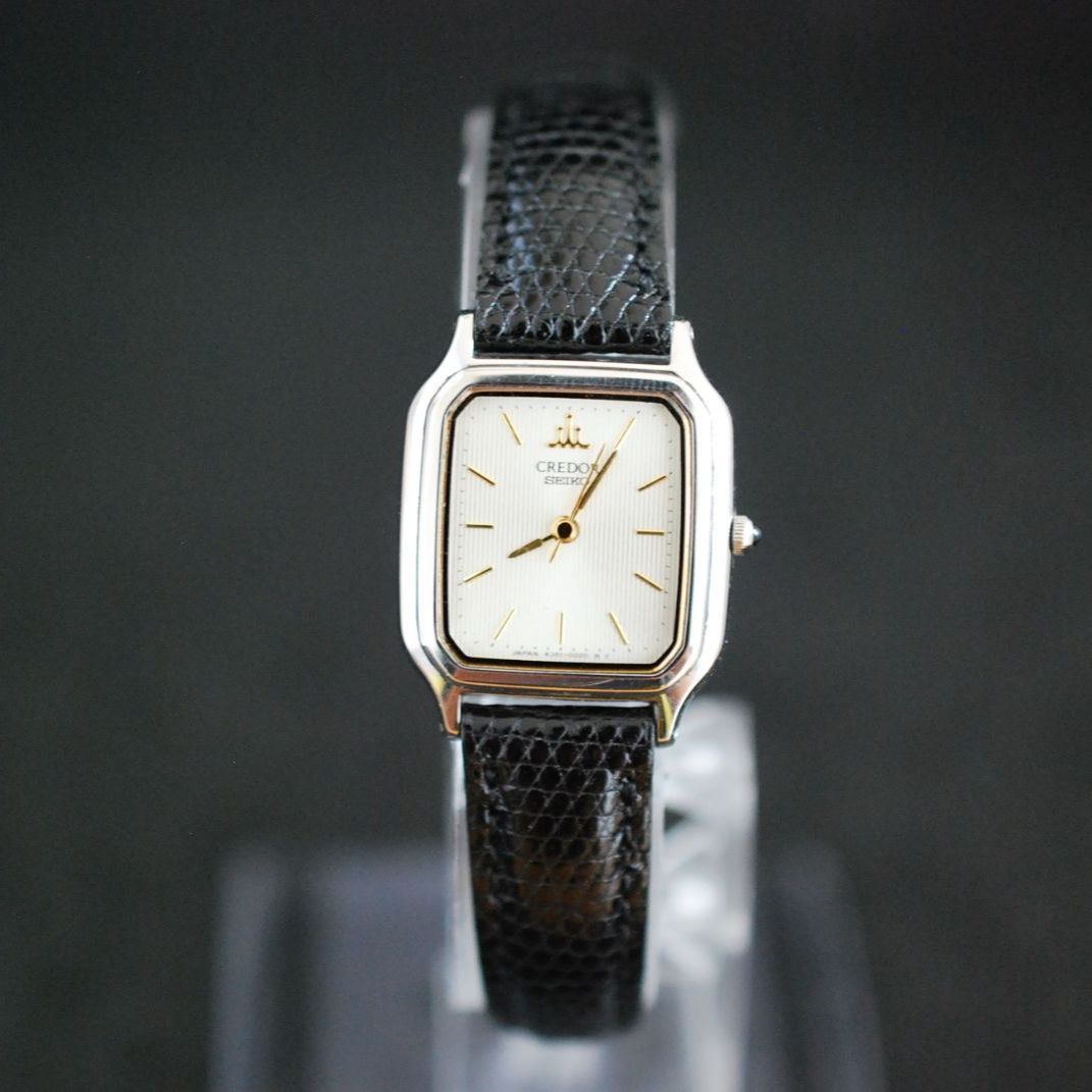 267 【美品 新品電池】Vintage SEIKO CREDOR セイコー 4J81-5020