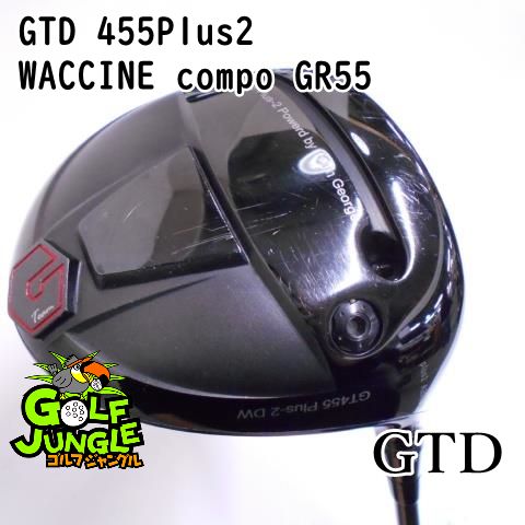 中古】ドライバー GTD GTD 455Plus2 WACCINE compo GR55 S 10.5