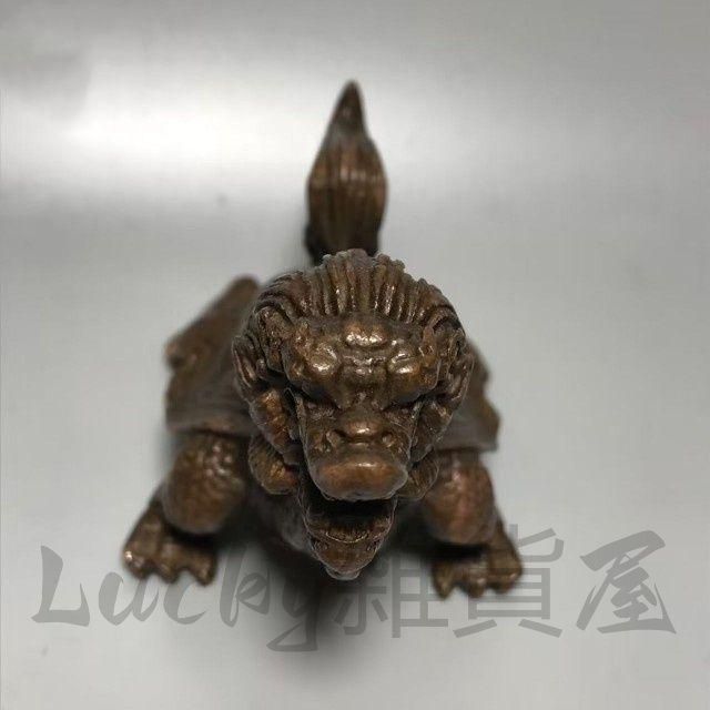 銅器 八卦竜亀 茶道 茶寵 風水 開運 装飾品 工芸品 置物 - メルカリ