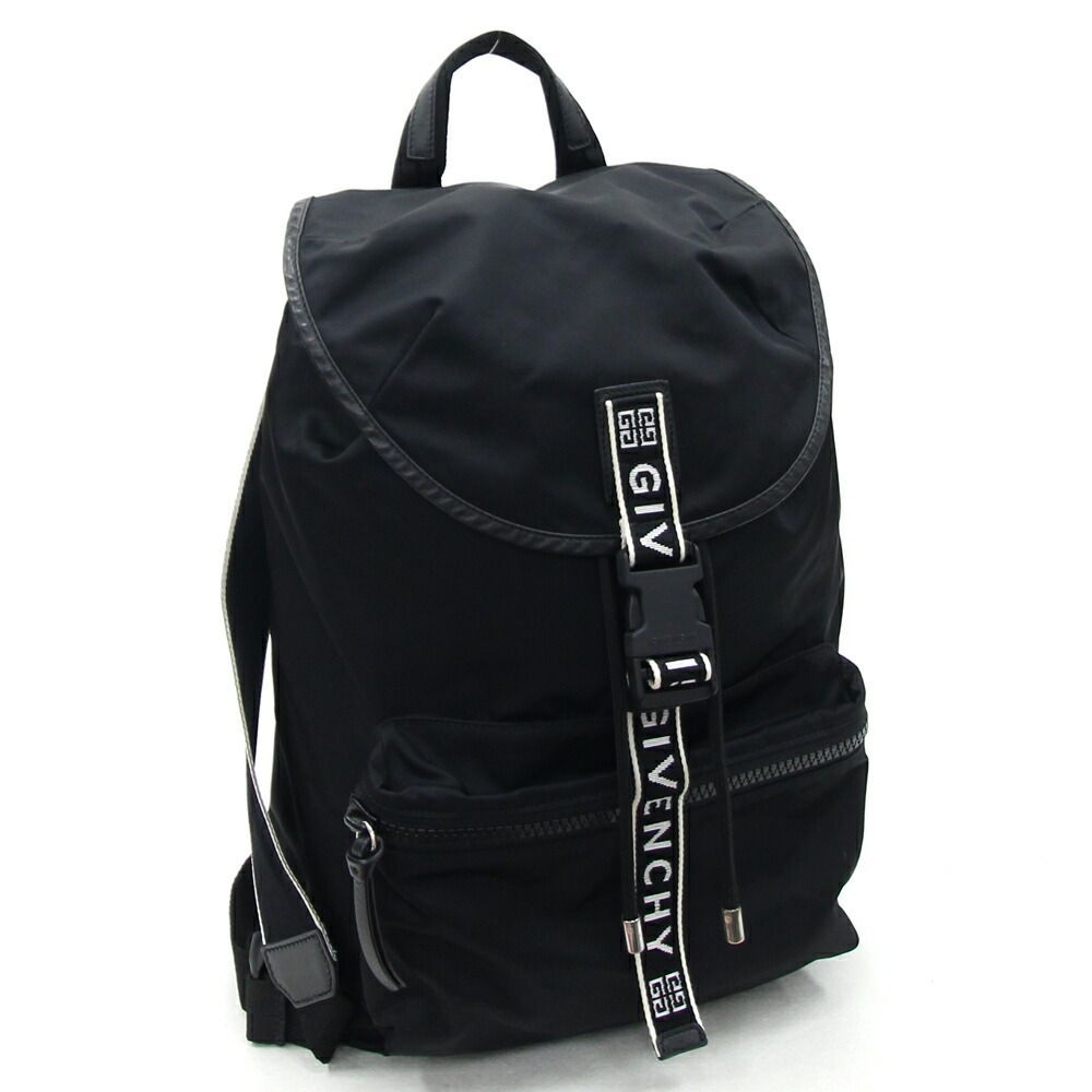【美品】ジバンシィ ナイロン リュック バックパック BK500J K0AK Givenchy/ジバンシー】 BK500J K0AK ロゴ リュック・デイパック