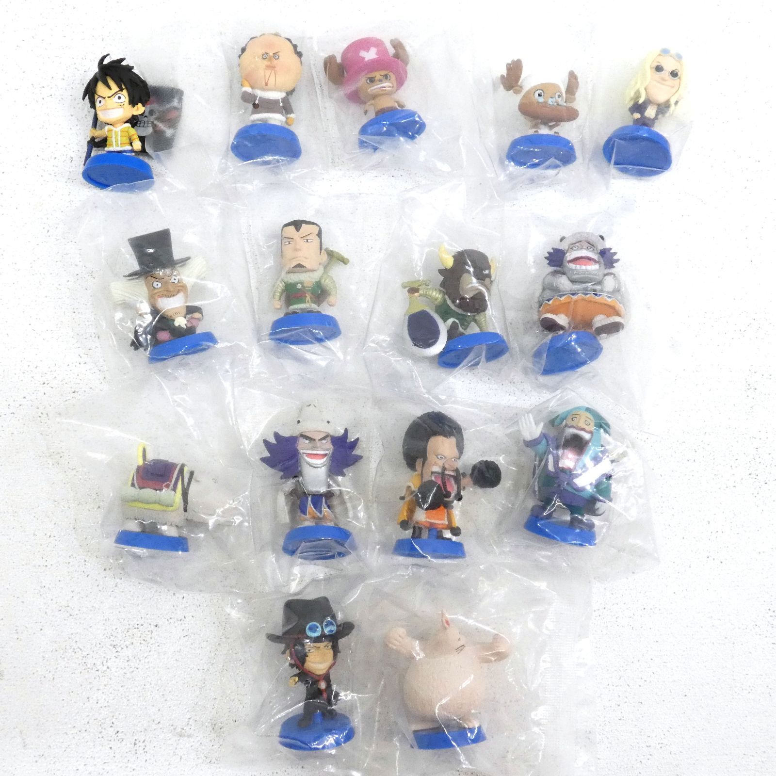 【箱無し内袋未開封】ワンピース・アニキャラヒーロズ　新世界突入編２２個まとめ売り ONE PIECE (ワンピース) ミニビッグヘッドフィギュア vol.6