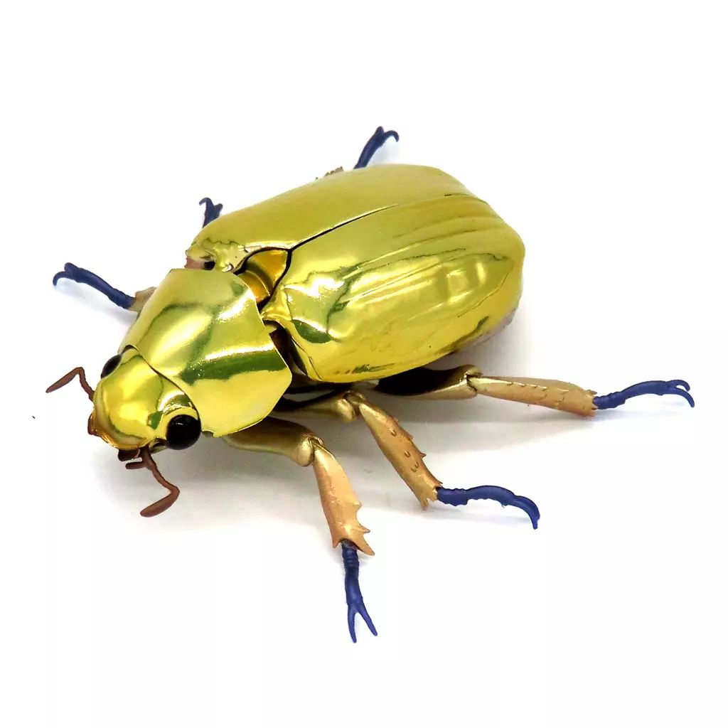 中古】トレーディングフィギュア プラチナコガネ(ゴールド) 「いきもの