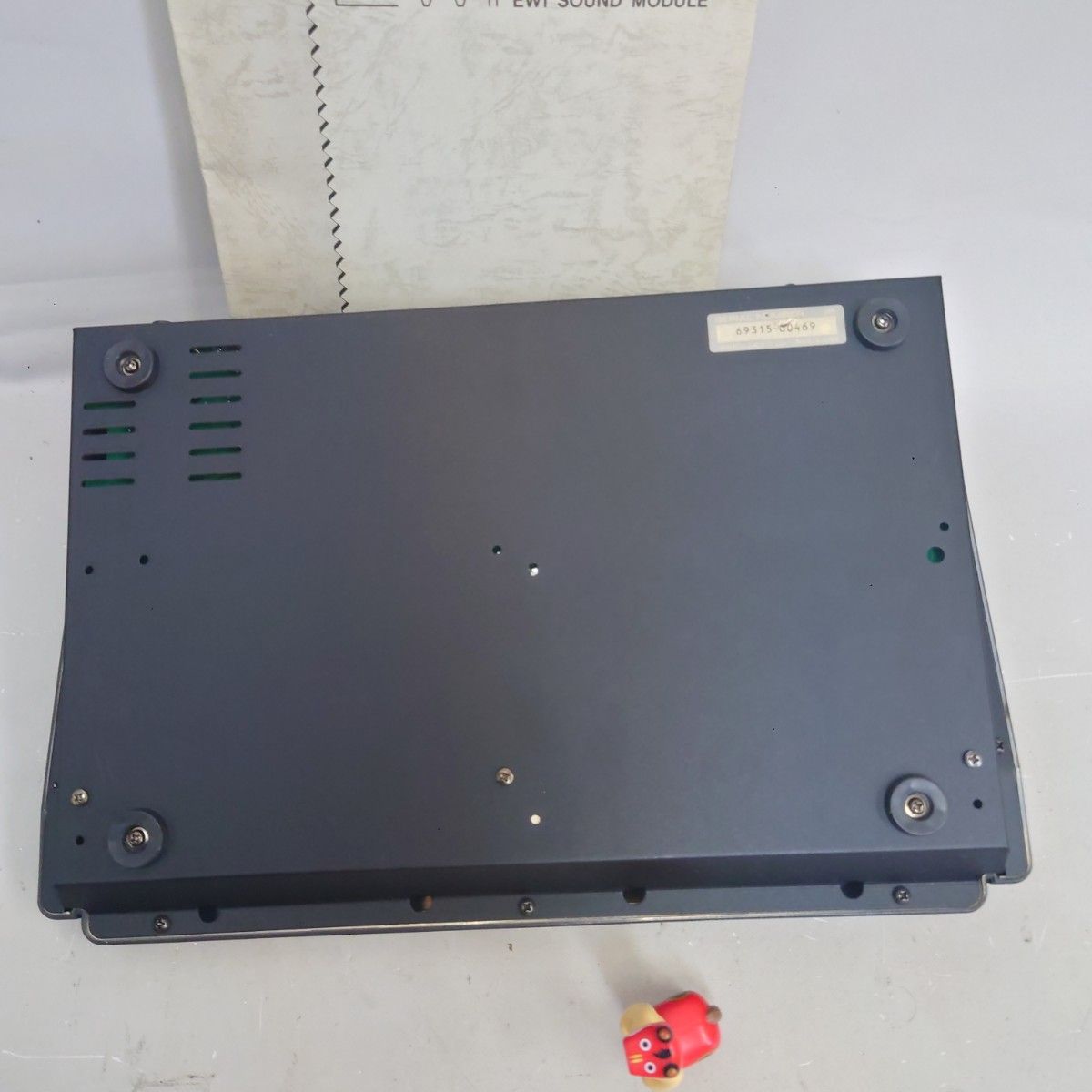 動作品】AKAI EWI3000m サウンドモジュール 専用音源 ラック