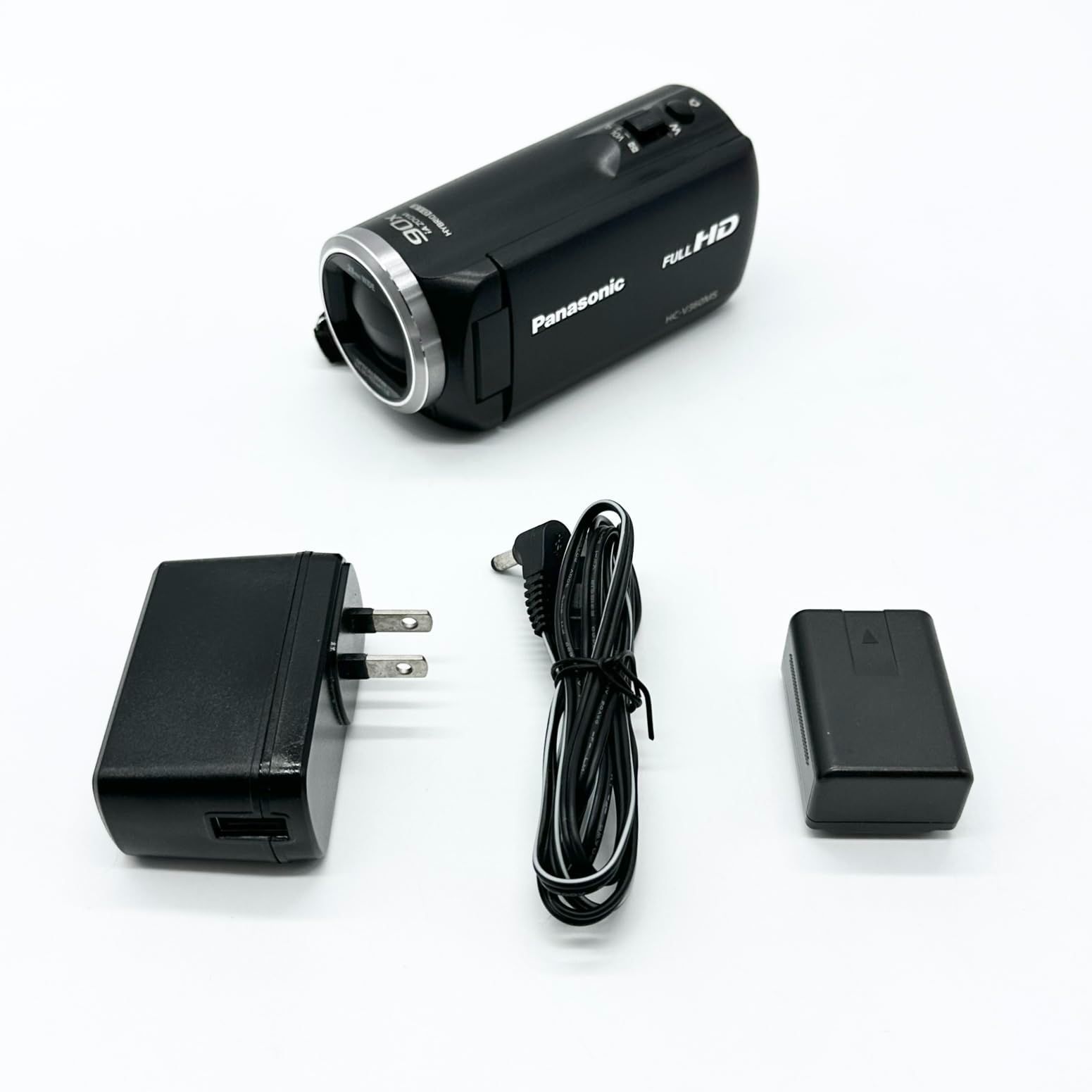 正規代理店 パナソニック HDビデオカメラ V360MS 16GB 高倍率90倍ズーム ブラック HC-V360MS-K 19474.29円 カメラ 