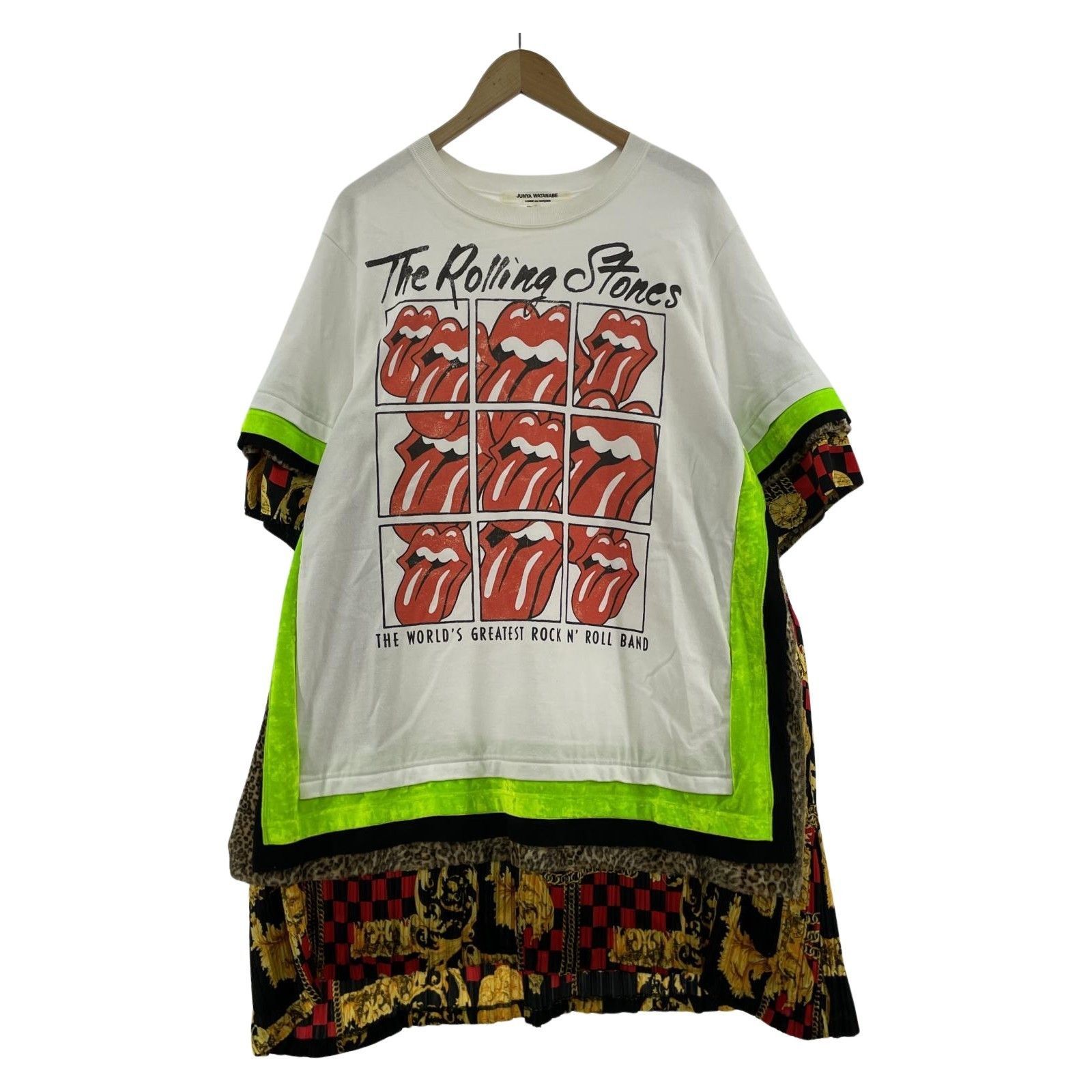 JUNYA WATANABE ローリングストーンズ　Tシャツ　ワンピース JUNYA WATANABE ローリングストーンズTシャツワンピース