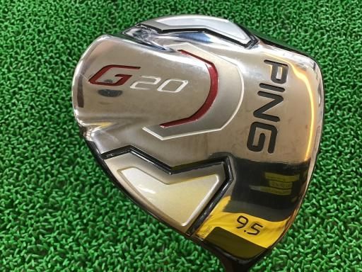 PING ピン DR ドライバー G20 9.5° FLEX S メンズ　右利き 中古】 ピン G20 9.5° ドライバー DR TFC 330D (フレックスS