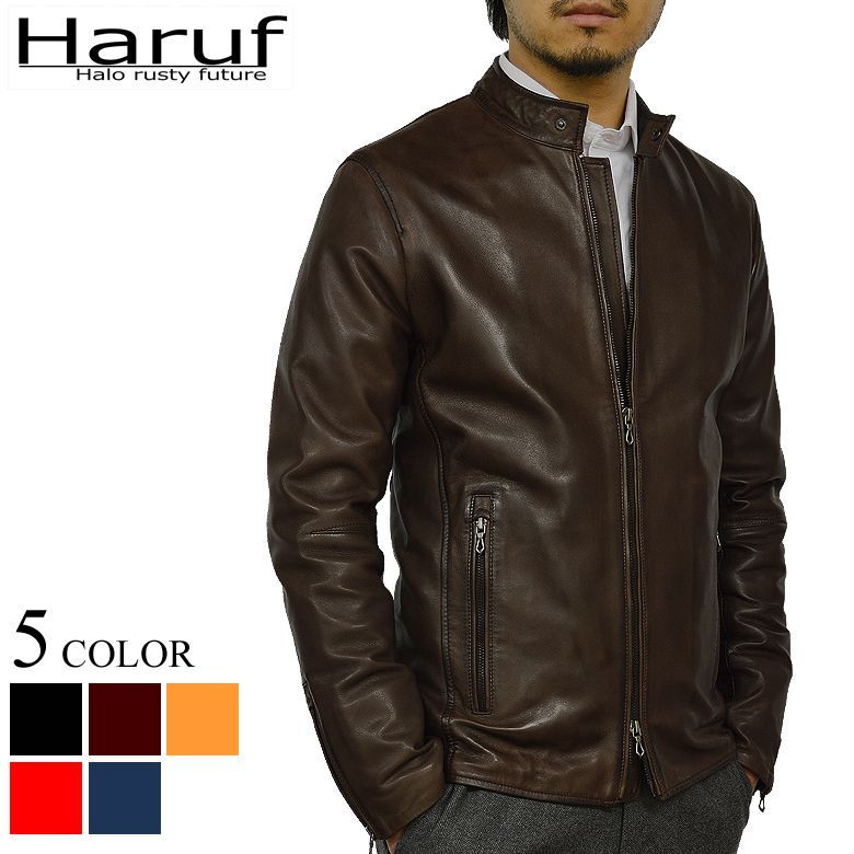 COACH コーチ ノーカラー ラムレザージャケット ライダース 本革 COACH コーチ ノーカラー ラムレザージャケット ライダース 本革