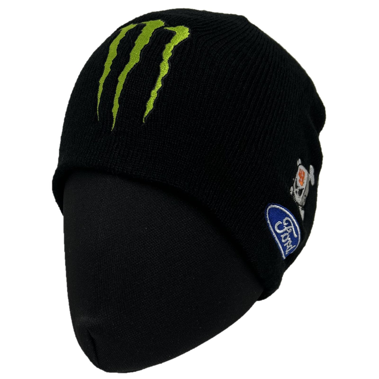 【新品】モンスターエナジー ニットキャップ グッズ 帽子  ビーニー ニット帽 DC SHOES モンスターエナジー ビーニーニットキャップ ブラック