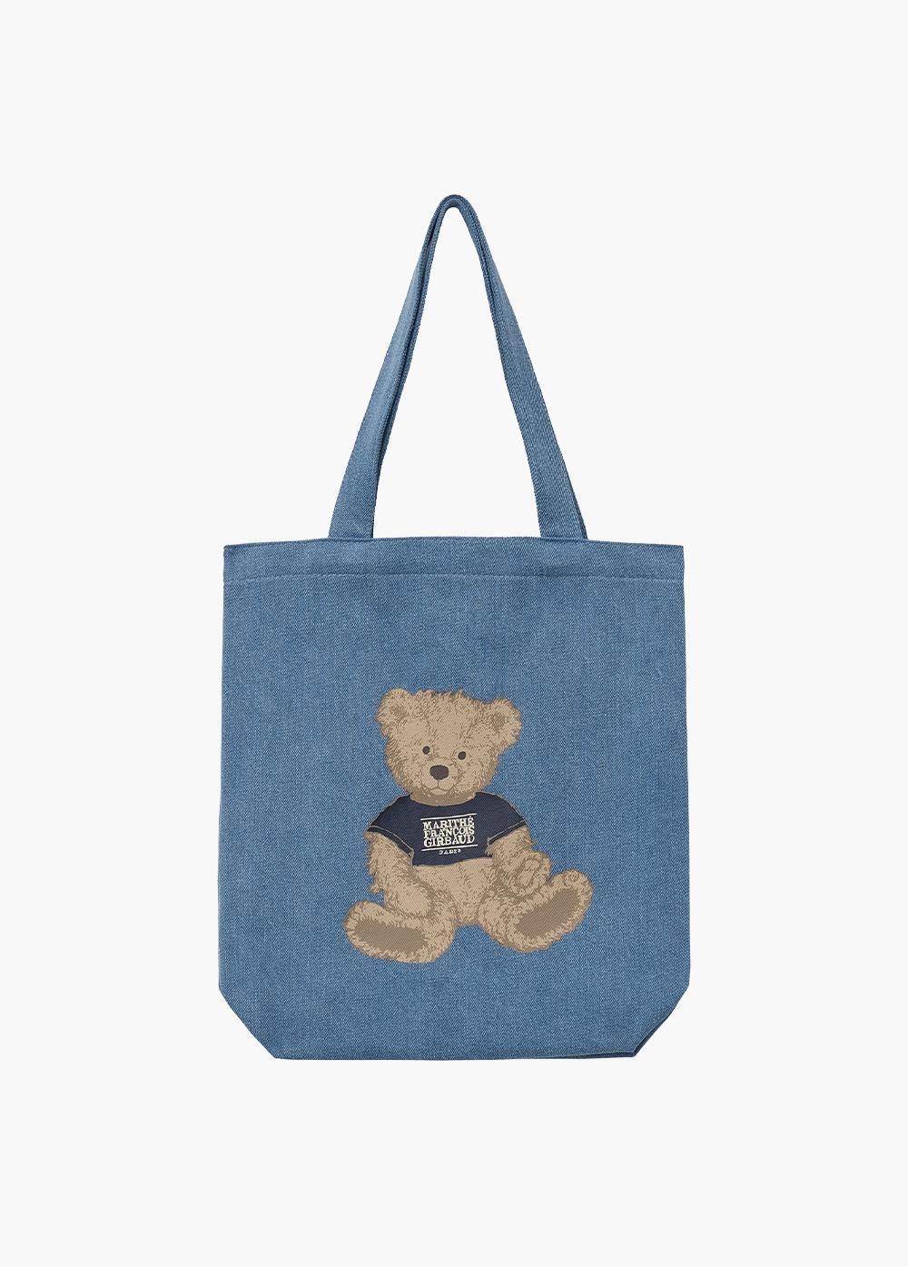【MARITHE】DOODLE BEARエコバッグ 新品未使用 タグ付き MARITHE FRANCOIS GIRBAUD マリテ