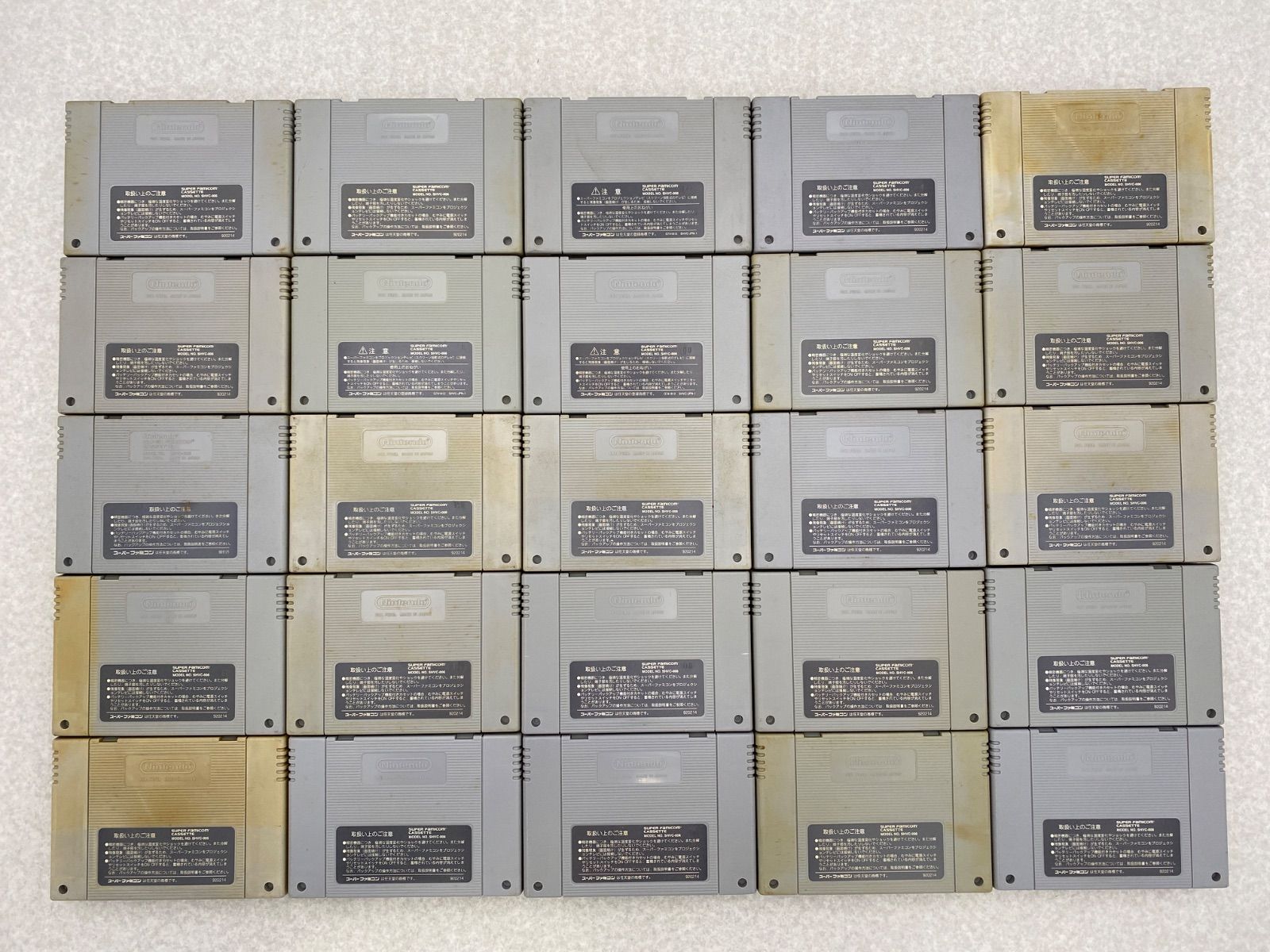 スーパーファミコンソフト まとめ売り 45点