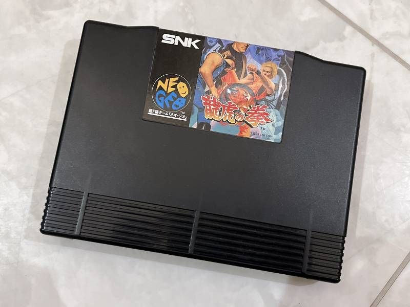 SNK ネオジオ ROM 龍虎の拳 りゅうこのけん 取説付 NEO-GEO ゲームソフト