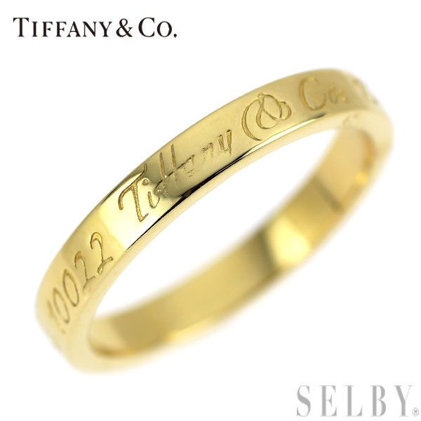 Tiffany ノーツナローニューヨークリング TIFFANY/ティファニー】ノーツナロー ニューヨーク リング 8号