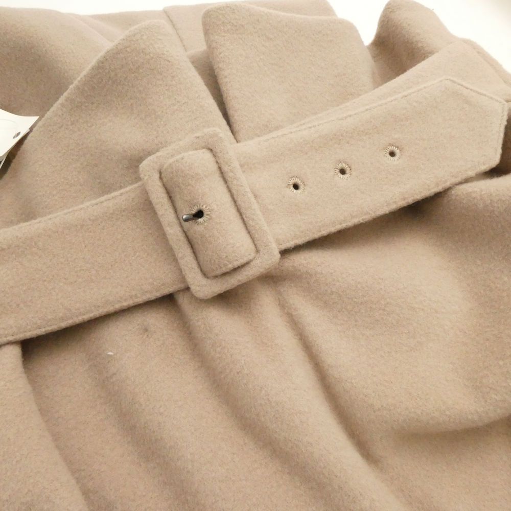 ADORE アドーア 531-1240021 ソフトメルトンジャンパースカート 38 Mサイズ相当 ウール他 ロング 2way ピンクブラウン系 レディース AO3289A81 GULLKHAN_COM