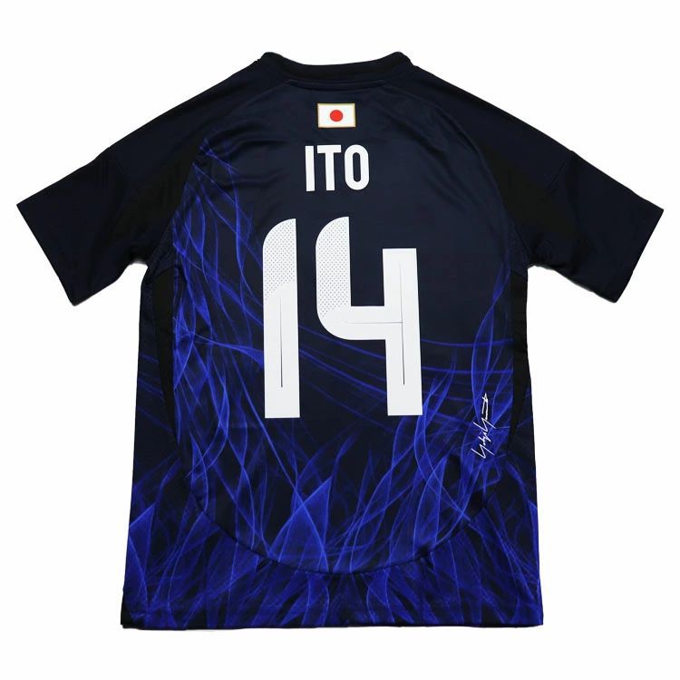 サッカー日本代表 2024 Y3 ホーム ユニフォーム 伊東純也 - メルカリ