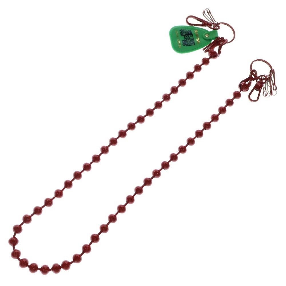 KAPITAL キャピタル Wallet chain ウォレットチェーン レッド