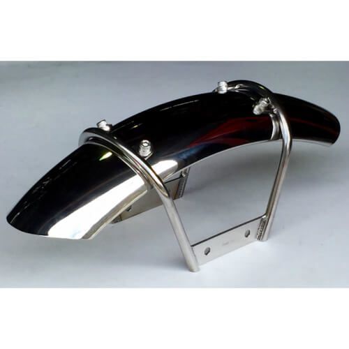 フロントショートフェンダー SR400/SR500 ステンレス - メルカリ