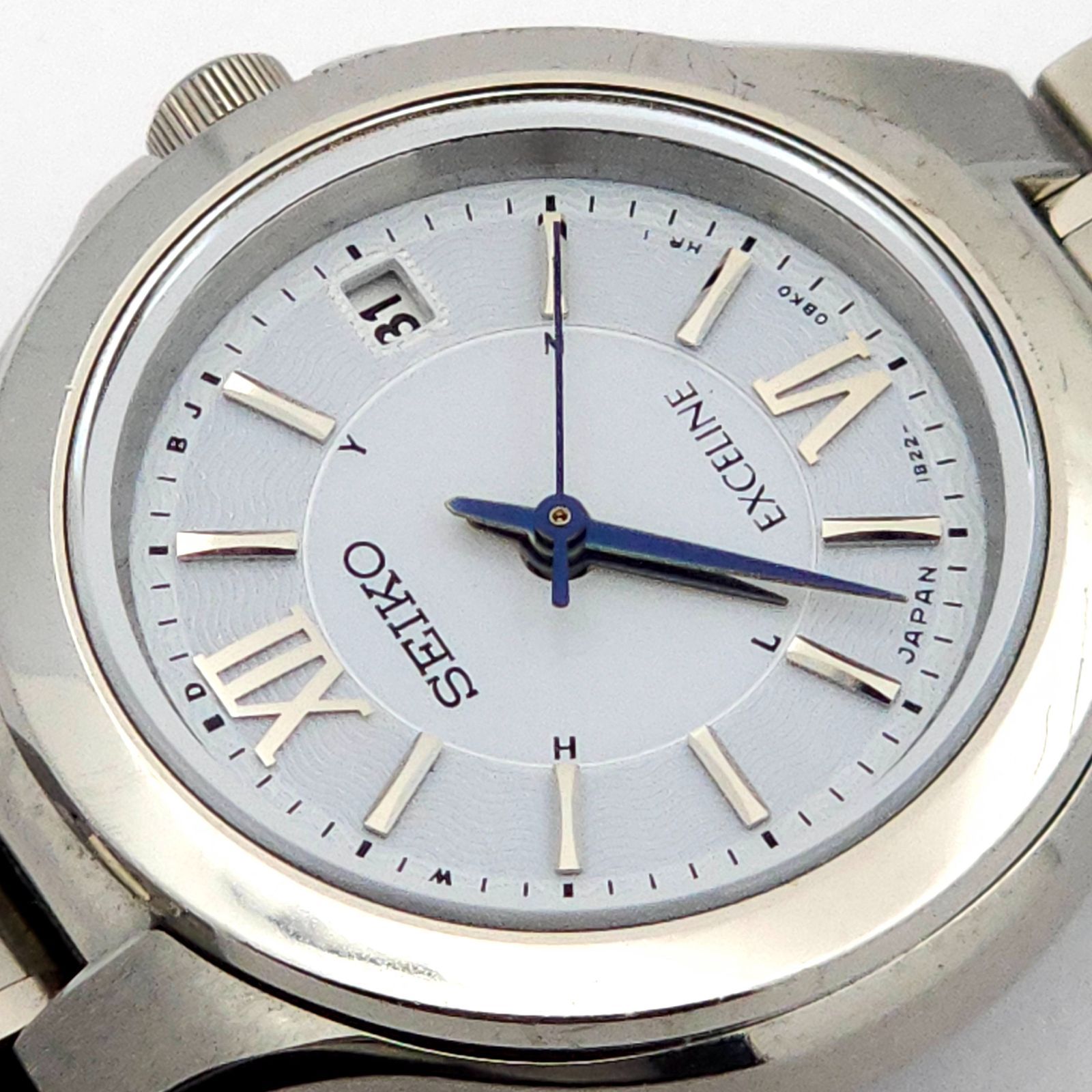 SEIKO セイコー エクセリーヌ 1B22-0AW0 ソーラー電波 動作品