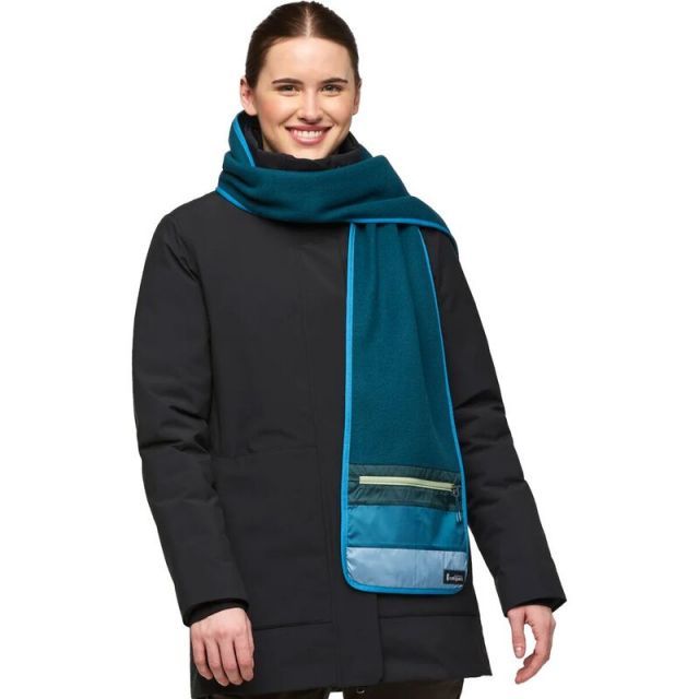 送料無料 コートパクシー メンズ マフラー ストール スカーフ アクセサリー Teca Fleece Scarf Deep Sea